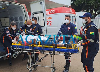 Homem sofre traumatismo craniano após ser agredido com golpes de terçado e madeira em Rio Branco