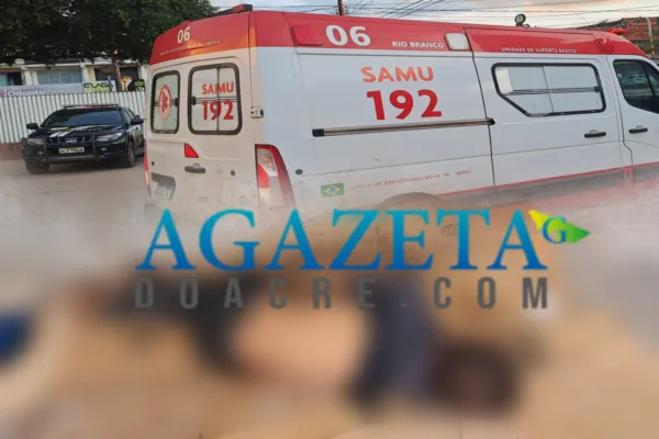 URGENTE: Homem em situação de rua é encontrado morto no bairro 6 de Agosto, em Rio Branco