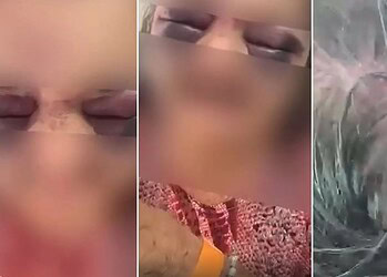 Cuidadora mandou a idosa dizer aos familiares que os ferimentos foram causados por uma queda no banheiro • Reprodução/ Polícia Civil