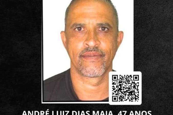 André Luiz Dias Maia é procurado da PCDF por estupro de vulnerável - (crédito: Divulgação/ PCDF)
