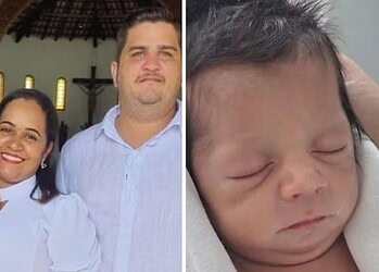 Mulher descobre gravidez de terceiro filho durante parto no Tocantins — Foto: Reprodução/Arquivo pessoal/Mariane Rodrigues