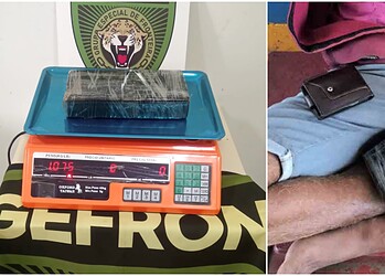 Homem é preso com droga escondida em bolsa de colostomia em Senador Guiomard