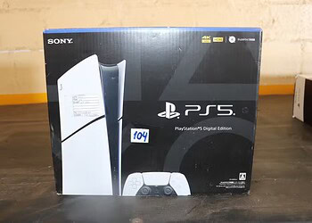PlayStation 5 disponibilizado no novo leilão da Receita Federal e que pode ser adquirido a partir de R$ 100. — Foto: Divulgação/ Receita Federal