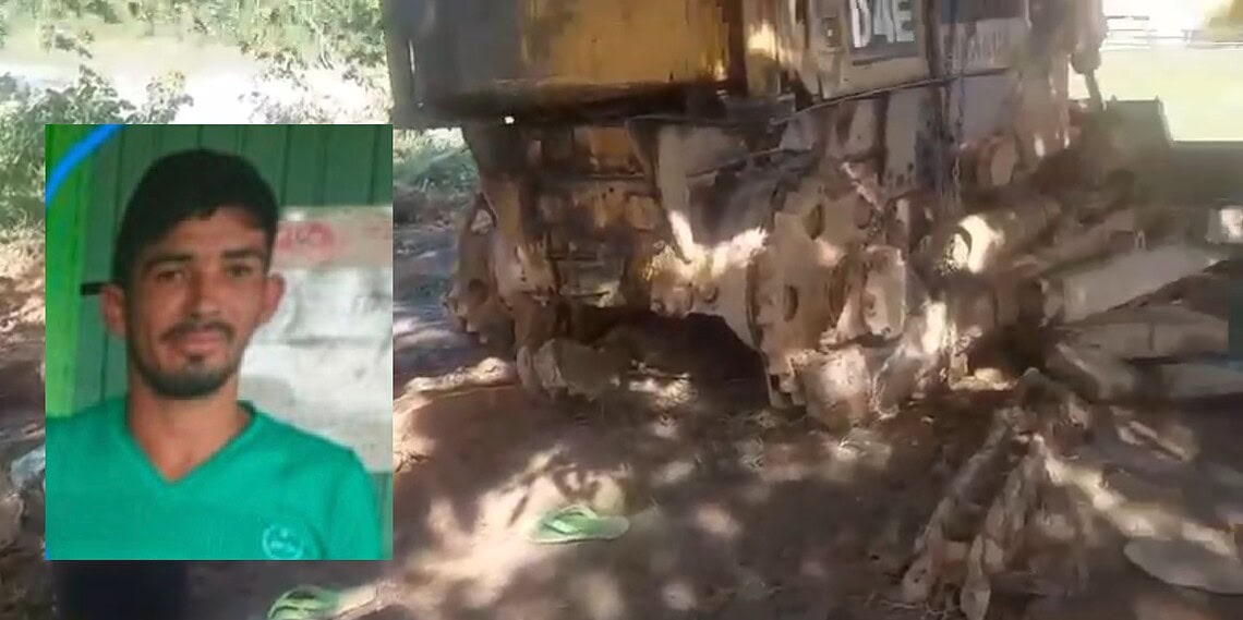 Trabalhador morre esmagado por trator durante manutenção em Tarauacá
