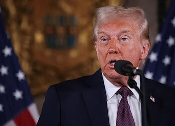 Presidente dos Estados Unidos, Donald Trump. • REUTERS