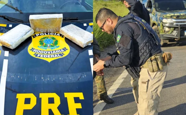 PRF e Gefron apreendem 3kg de skunk e prendem suspeitos de tráficos de drogas no Acre