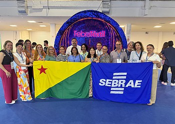 Sebrae no Acre viabiliza participação de 15 empresários na Feira Brasil Têxtil