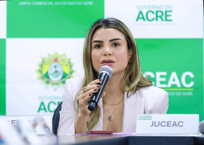 Presidente da Juceac, Nayara Honorato - Foto: Marcos Vicentti/Arquivo