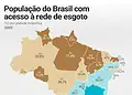 Menos de metade da população do Acre tem acesso à rede de esgoto sanitário, aponta pesquisa