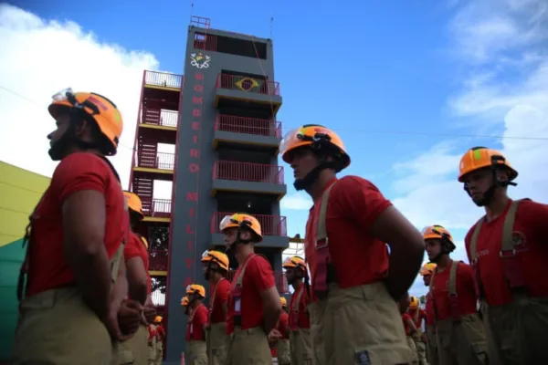 Governo convoca novos candidatos para curso de aluno-soldado do Corpo de Bombeiros