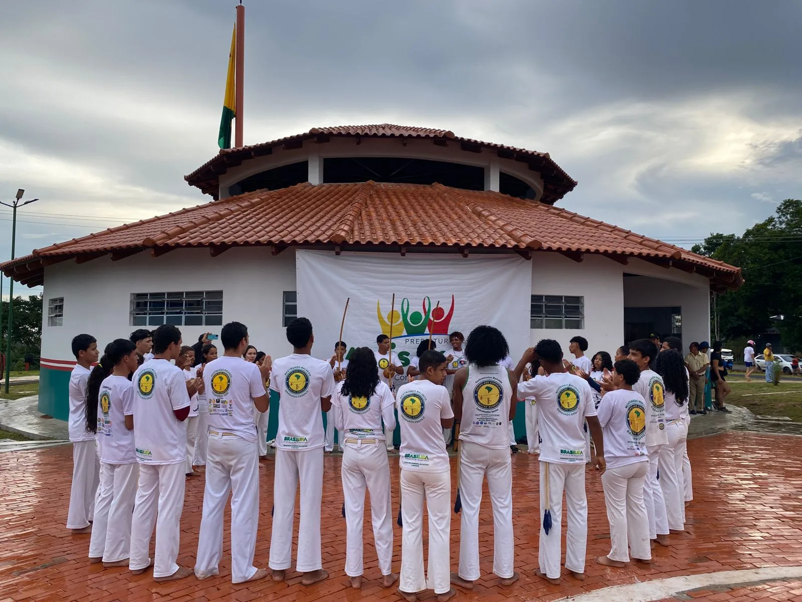 Grupo Axé Capoeira promove Intercâmbio Cultural no município de Assis Brasil