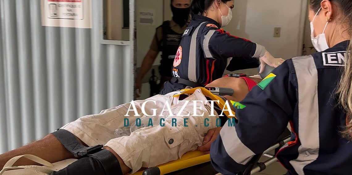 Homem é agredido com ripas em via pública e fica em estado grave