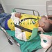 Motociclista sofre fratura no braço após colisão com caminhonete no interior do AC