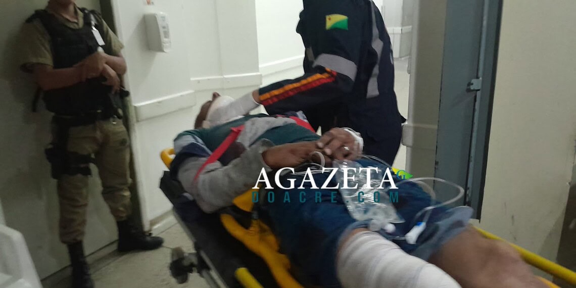 Morador em situação de rua é agredido com ripas no Centro de Rio Branco