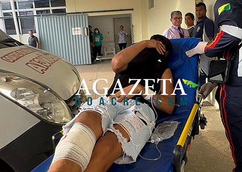 Pai e filho são feridos a tiros por criminosos em motocicleta na Cidade do Povo