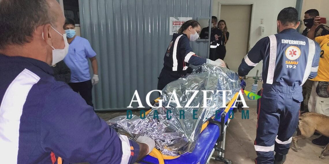Acidente entre carro e moto deixa dois feridos na BR-364, em Rio Branco