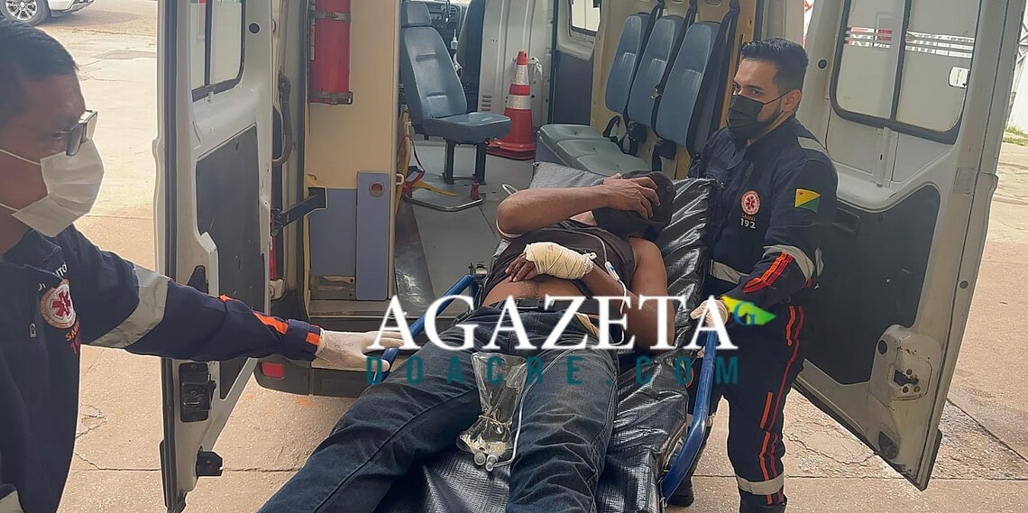 Homem é ferido com um tiro enquanto caminhava em via pública no Segundo Distrito de Rio Branco