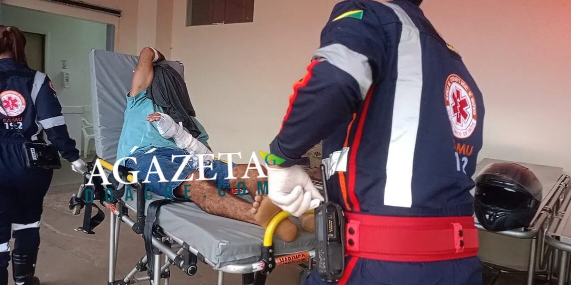 Homem é agredido e esfaqueado na Baixada da Sobral, em Rio Branco