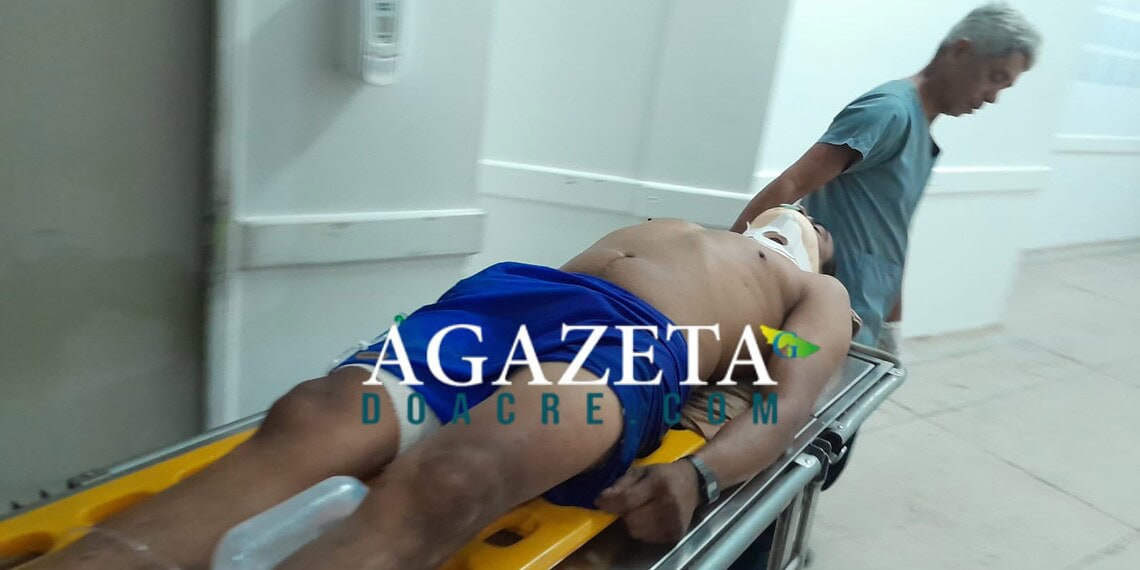 Motociclista sofre traumatismo craniano após acidente na BR-317 e é transferido para PS da capital