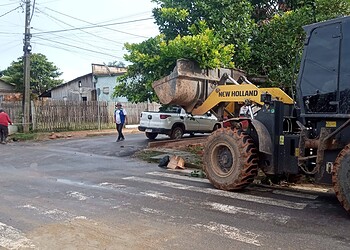 Parceria entre governo e prefeitura garante remoção de 800 toneladas de entulho na cidade. Foto: Cedida