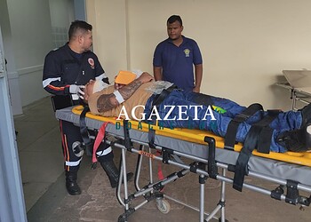 Motociclista se fere após colisão com táxi em cruzamento movimentado de Rio Branco