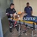 Motociclista se fere após colisão com táxi em cruzamento movimentado de Rio Branco