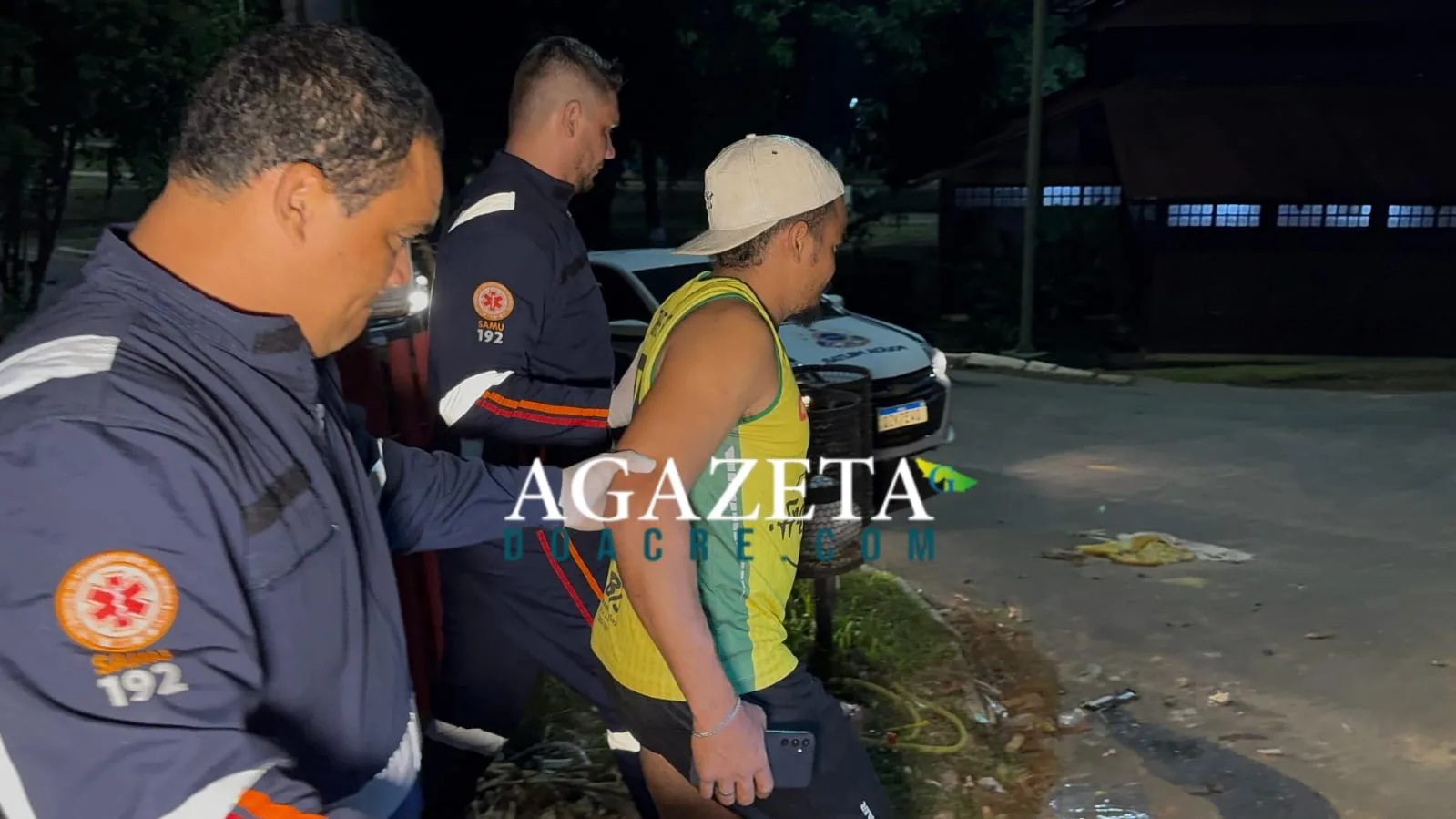 Padrasto tem surto psicótico e esfaqueia enteado em Rio Branco