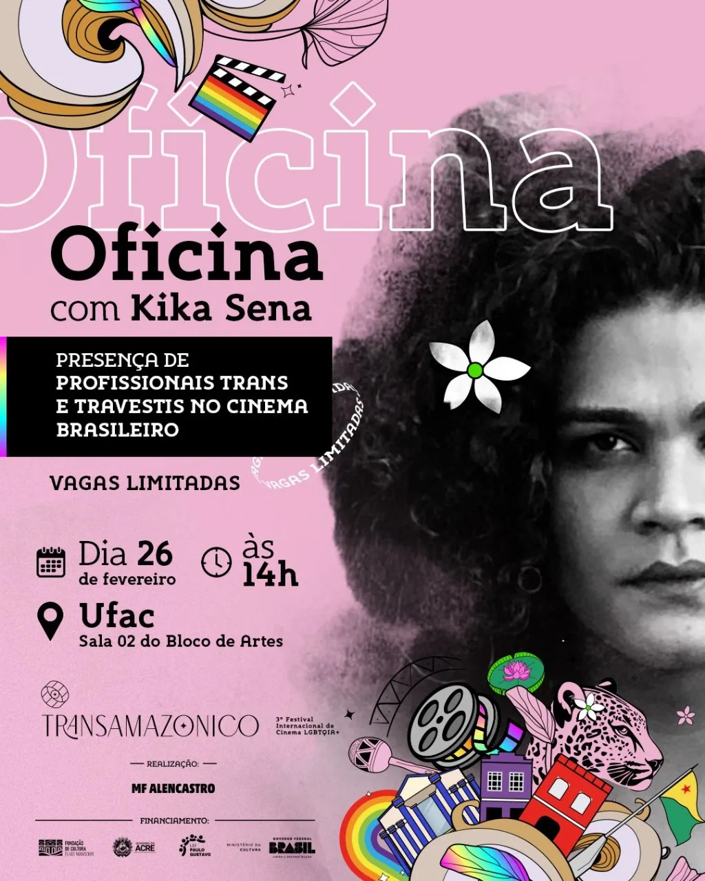 Festival Transamazônico de Cinema abre inscrições para oficina gratuita em Rio Branco