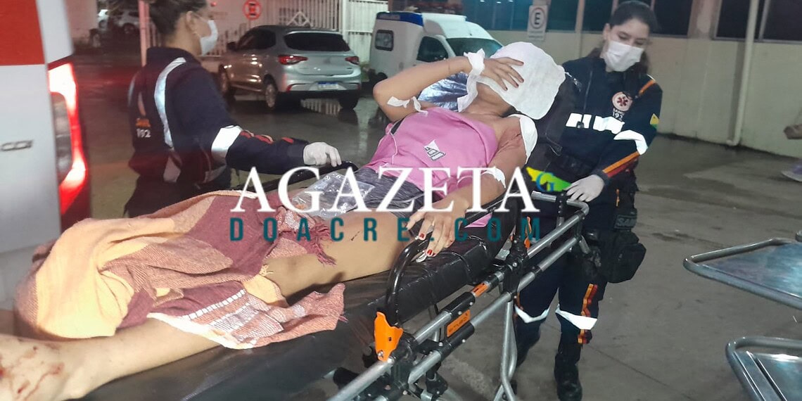 Mulher flagra prima com seu marido e a fere com golpes de faca em Rio Branco