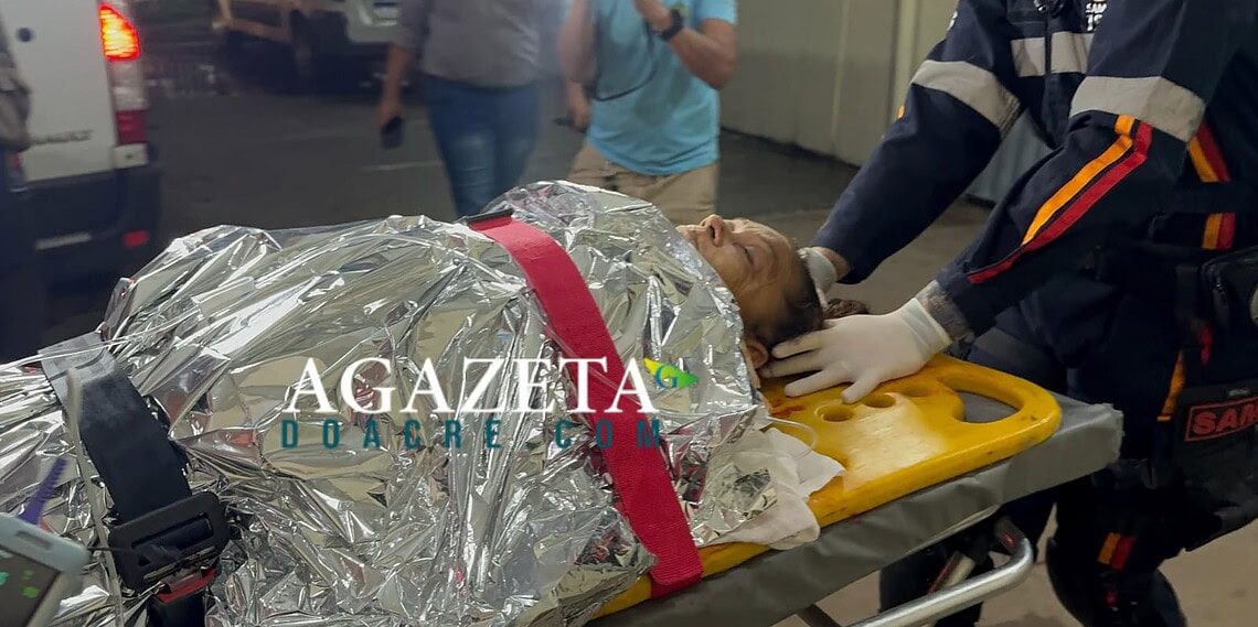 Homem agride a própria mãe e avó com terçado e ripa em Rio Branco