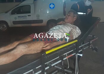 Motociclista sofre acidente na Transacreana e é levado ao Pronto-Socorro