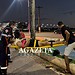 Casal sofre acidente de moto na Via Chico Mendes; homem tem traumatismo craniano