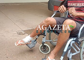 Homem sofre corte profundo no pé durante trabalho em Rio Branco