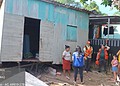 Defesa Civil interdita casa após desmoronamento parcial causado por enxurrada em Rio Branco