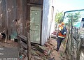 Defesa Civil interdita casa após desmoronamento parcial causado por enxurrada em Rio Branco