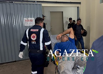 Funcionário é esfaqueado ao defender patrões em Rio Branco 20 Funcionário é esfaqueado ao defender patrões em Rio Branco