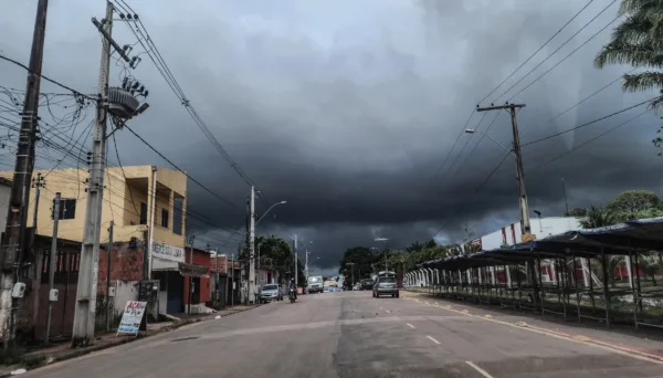 Parte do Acre segue em alerta para temporal neste sábado de Carnaval, diz Inmet