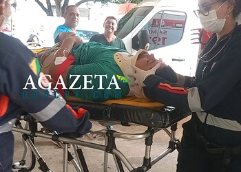 Trabalhador sofre queda enquanto fazia manutenção de placas solares em Rio Branco