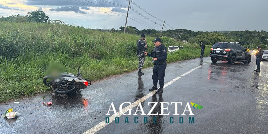 Caminhonete invade pista na contramão e mata motociclista na Via Verde