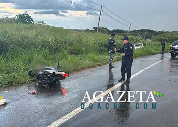 Caminhonete invade pista na contramão e mata motociclista na Via Verde 14 Caminhonete invade pista na contramão e mata motociclista na Via Verde