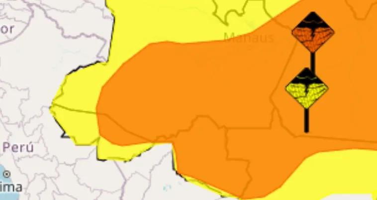 Prepare-se para tempestades! Inmet emite dois alertas de chuvas fortes no Acre