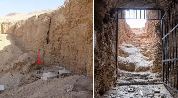 Arqueólogos descobrem o primeiro túmulo de faraó no Egito em mais de um século — Foto: New Kingdom Research Foundation