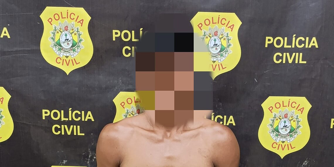 Suspeito de violência doméstica, com seis passagens pela polícia, é preso pela PCAC