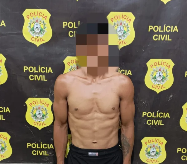 Suspeito de violência doméstica, com seis passagens pela polícia, é preso pela PCAC