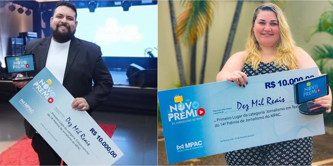 A GAZETA é destaque no prêmio do Ministério Público do Acre; site conquistou duas categorias