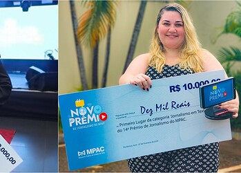 A GAZETA é destaque no prêmio do Ministério Público do Acre; site conquistou duas categorias
