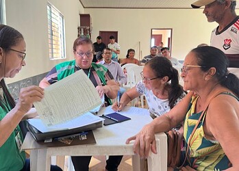 Títulos definitivos foram entregues a famílias de assentamentos no município acreano de Rodrigues Alves Foto: Assis Freire / Incra/AC