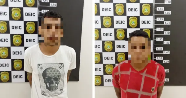 Dupla com condenações por crimes graves é presa em Rio Branco