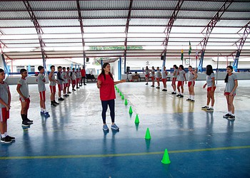 Com duas décadas como professora, hoje atende cerca de 760 alunos. Foto: Edson Fernandes / Secom