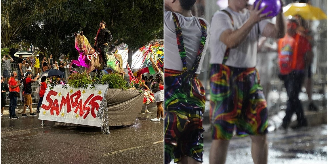 Carnaval da Família: confira a imagem das apresentações dos blocos Sambase e Sem Limite